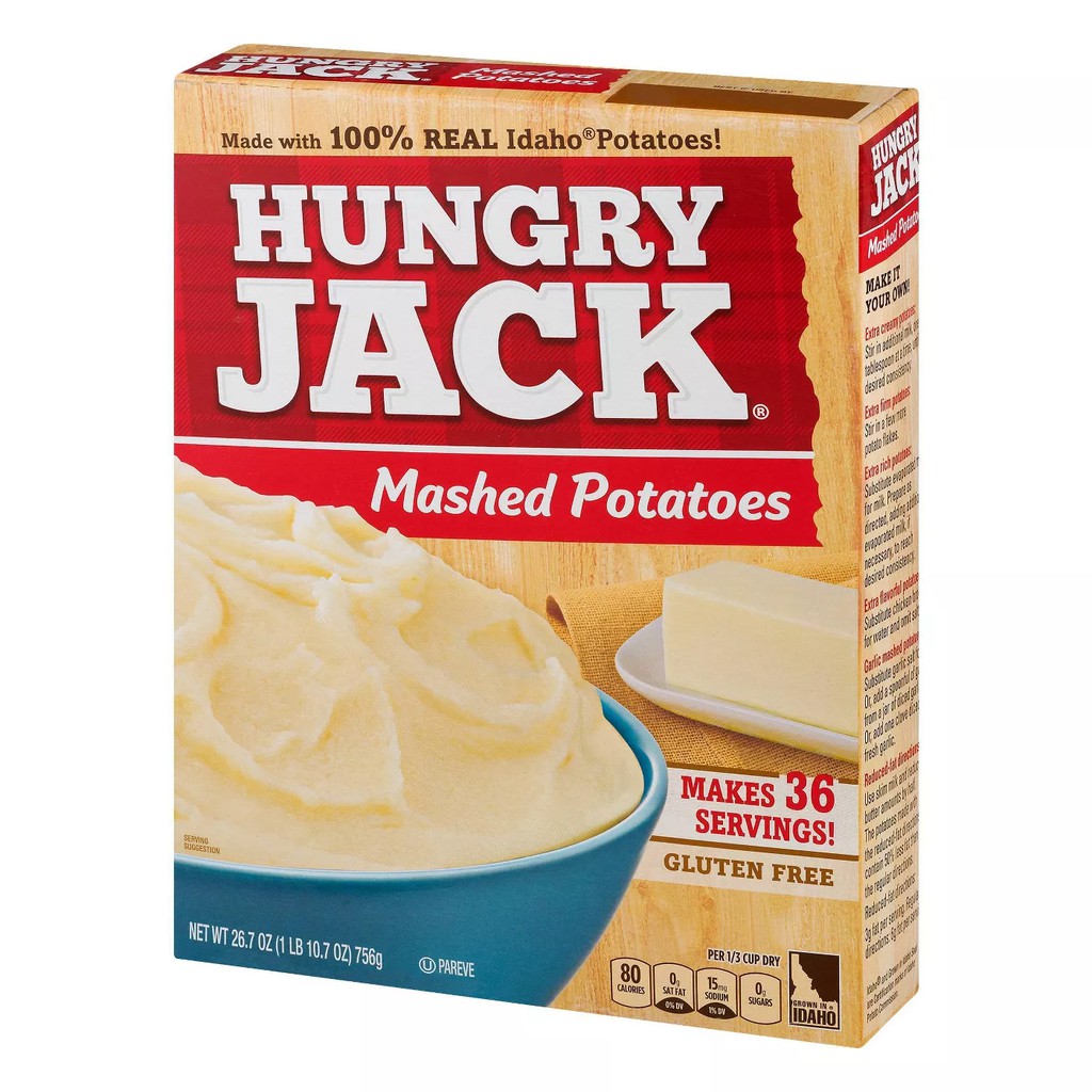 Hungry Jack Mashed Potatoes 756g Shopee Philippines