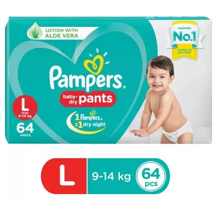 pampers pants large 128