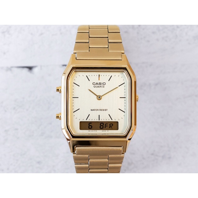 casio vintage dual time