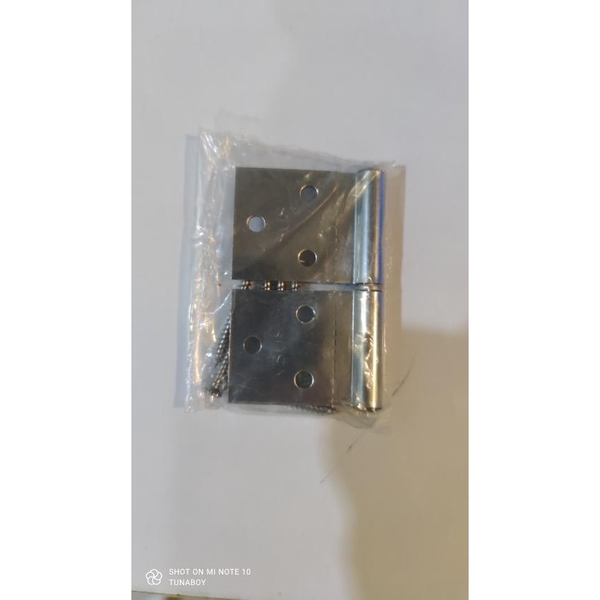 Stainless Door Hinge / Hinges For PVC Doors With Screw (Size 2 Inch W