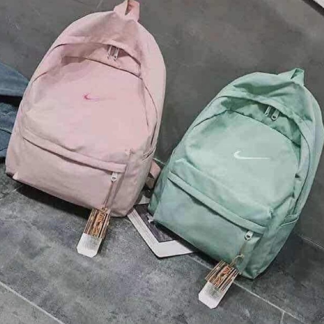 mint green backpack nike