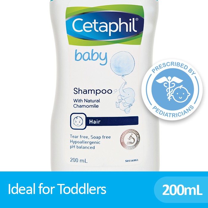 Cetaphil Baby Shampoo 200ml [Natural Chamomile Gentle Formula