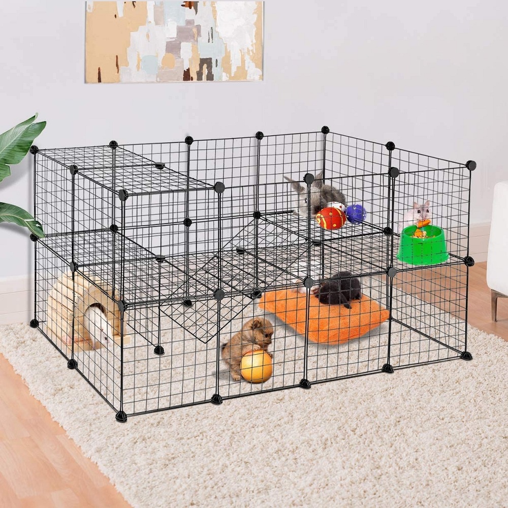 12pcs DIY Pet Fence Dog Fence Pet Playpen Dog Playpen Crate For Puppy ...