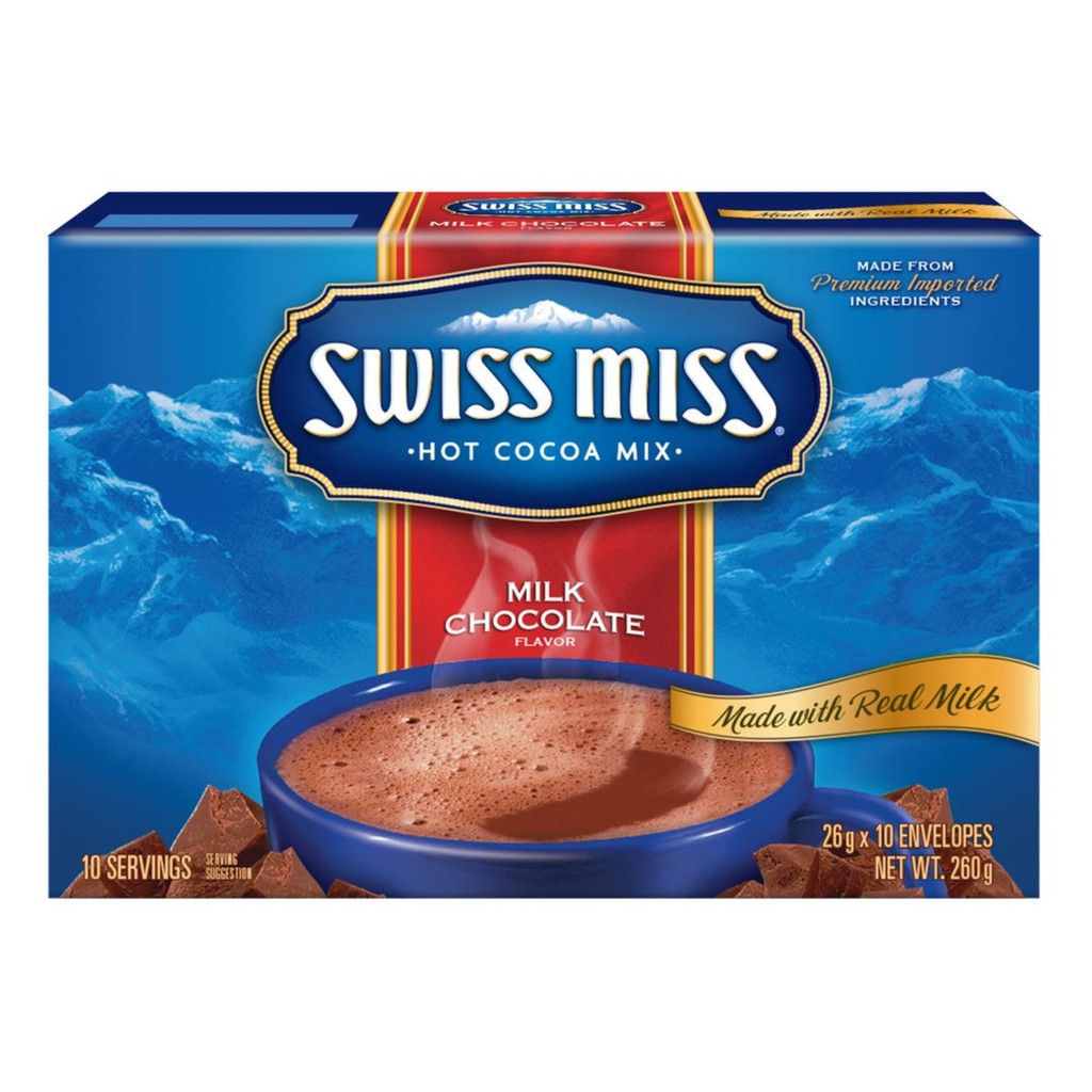 Swiss Miss Milk Chocolate (26Gx10) Shopee Philippines