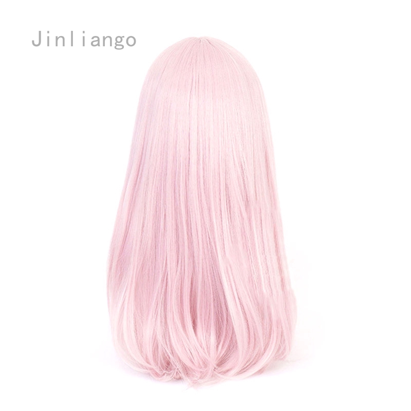 long pink wig uk