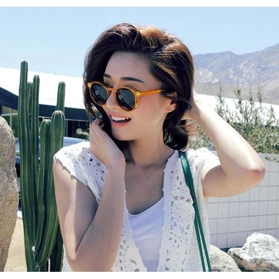 round sunglasses trend