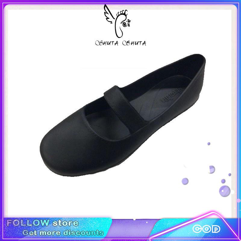 Duralite Sophia black Shoes and white shoes school shoes for ...