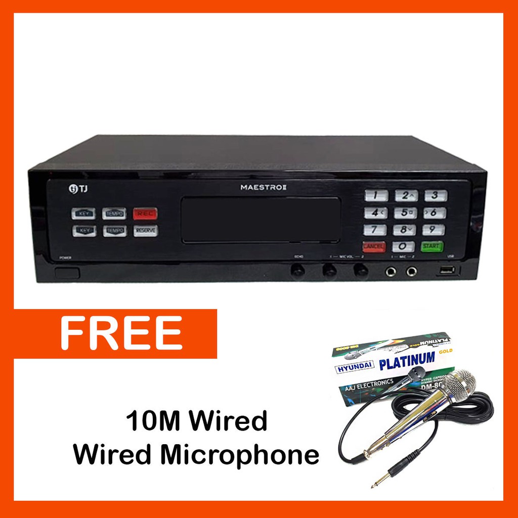 TJ Media Maestro Karaoke Player / TJ Maestro II TKR335II (32Gig