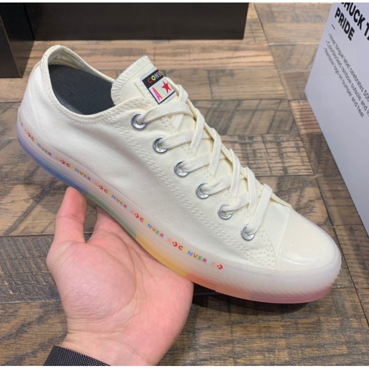converse all star rainbow jelly