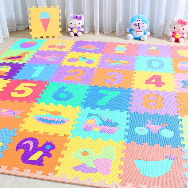 alphabet soft play mat