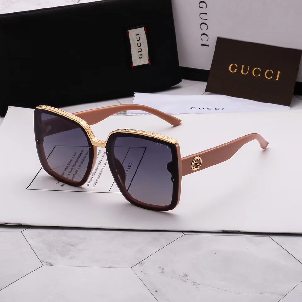 kompakt snak brugerdefinerede Gucci 2020 new style personalized polarized sunglasses for men and women  driving uv-proof outdoor sp | Shopee Philippines