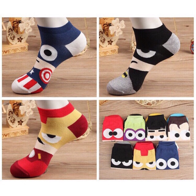 SUPERHERO Iconic socks COD Shopee Philippines SUPERHERO Iconic socks COD Shopee Philippines