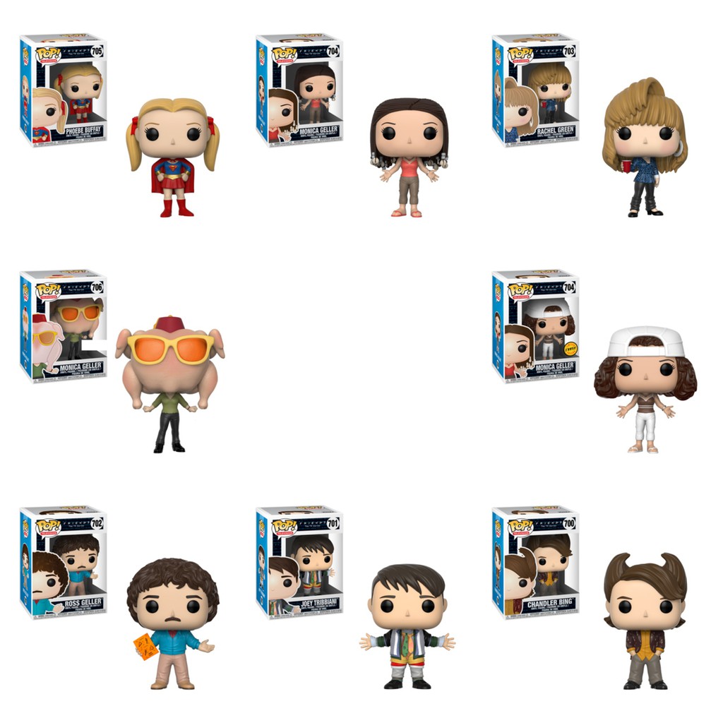 friends funko pop set