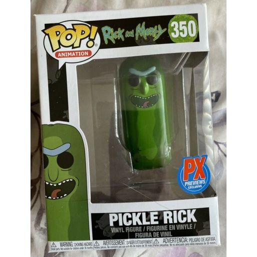 Pickle Rick (px Previews Exclusive) - Rick And Morty Funko Pop 