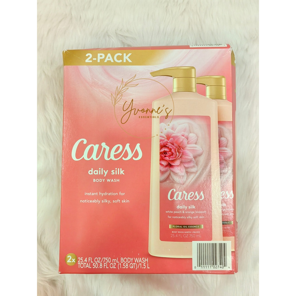 Caress Daily Silk Hydrating Body Wash, 750ml 2pack Shopee Philippines