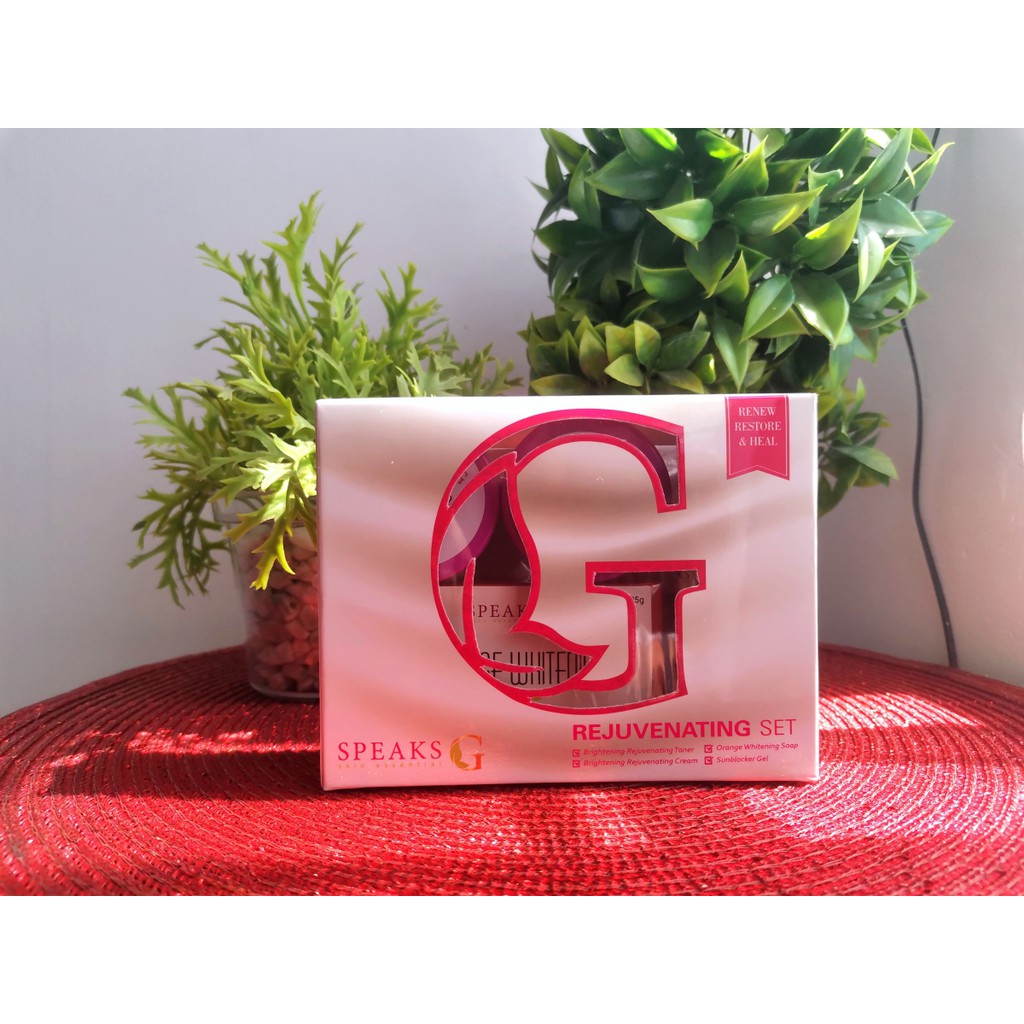 Speaks G Skin Essential Rejuvenating Set Shopee Philippines