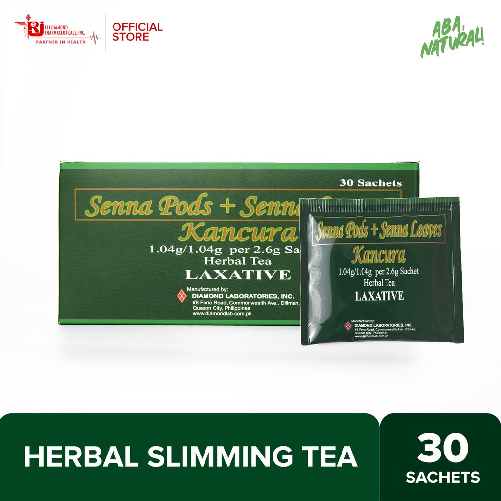 Kancura Herbal Slimming Tea 30 Sachets (Laxative and Detox) Shopee