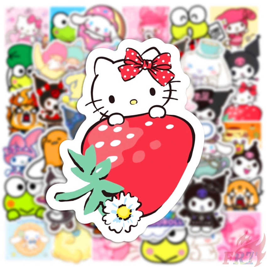 ❉ Sanrio Cartoon Kawaii Character Mixed Series 01 Stickers ❉ 50Pcs/Set Q  Melody Kuromi Kerokero Keroppi Cinnamoroll Hello Kitty DIY Fashion Luggage  Laptop Skateboard Decals Doodle Stickers | Shopee Philippines