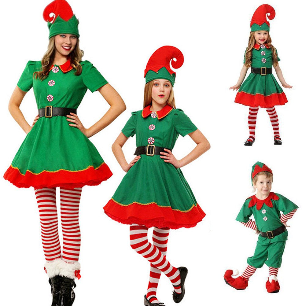 ladies elf costume