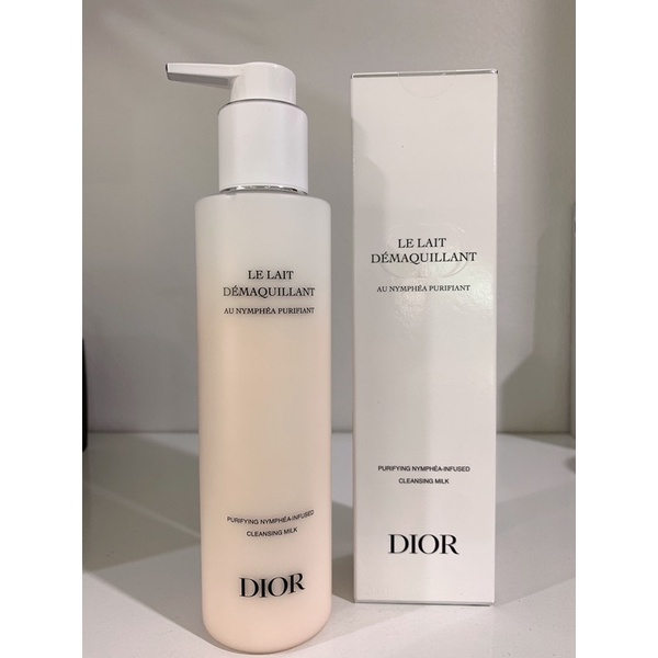 Dior purifying nymphea infused cleansing milk 200 ml Cream. It Is A