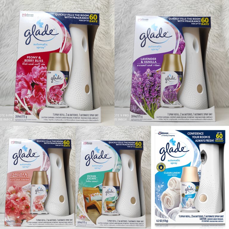 Glade Automatic Air Freshener 269ml/175g Shopee Philippines