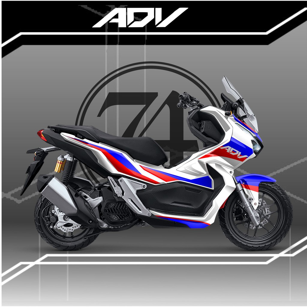 Honda adv 150l sticker decal sticker striping adv full body Code 01