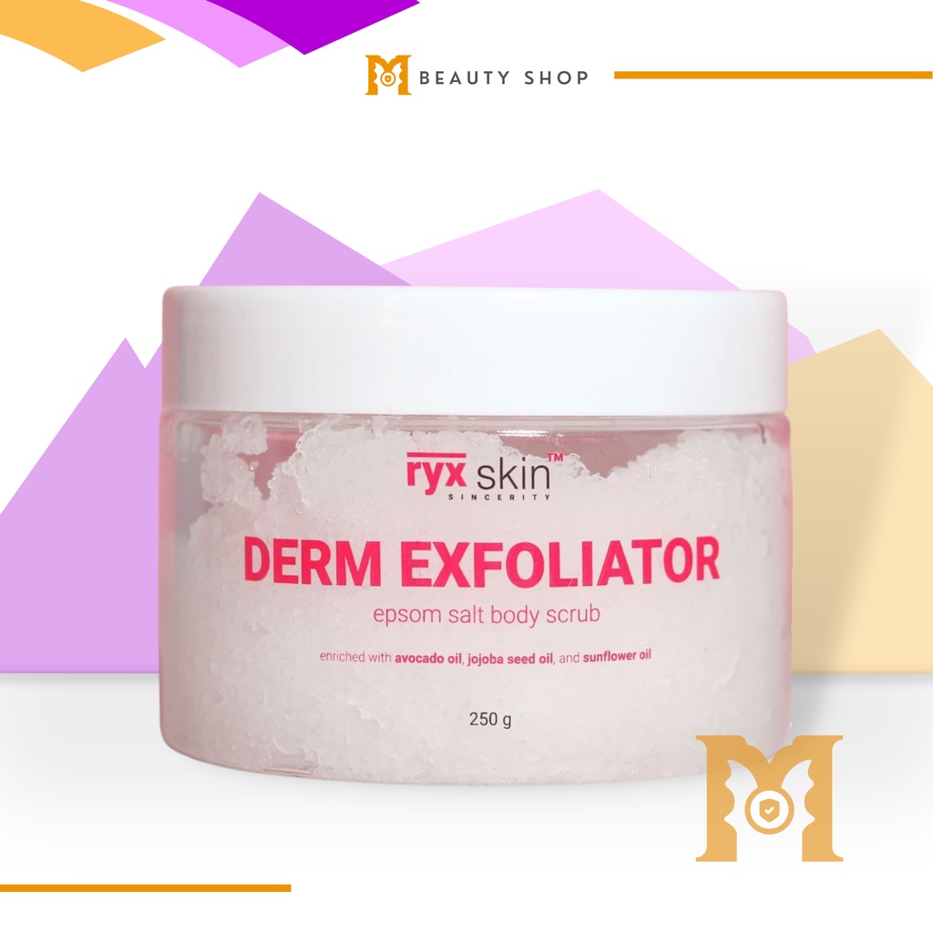 Ryx Derm Exfoliator Epsom Salt Body Scrub 