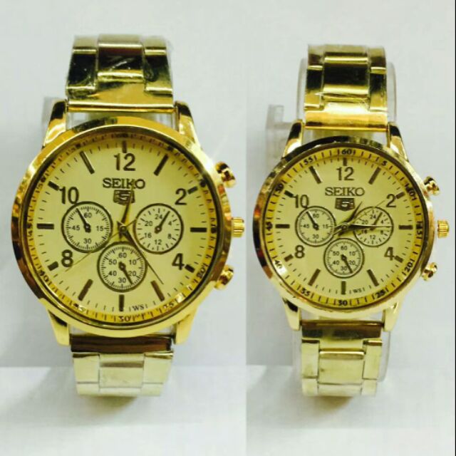seiko 5 automatic couple watch