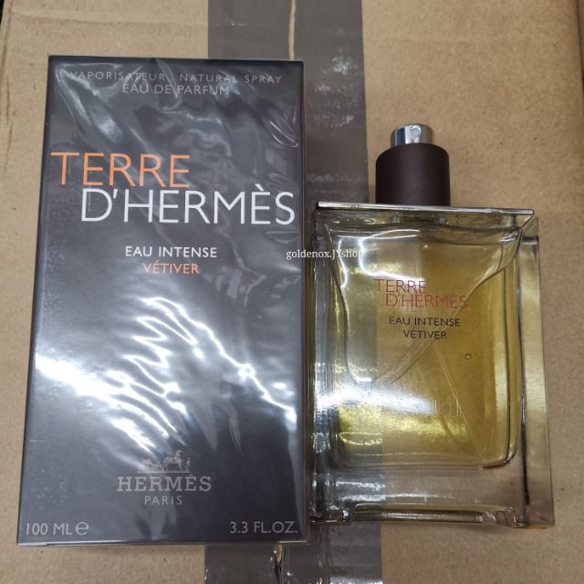 eau intense vetiver