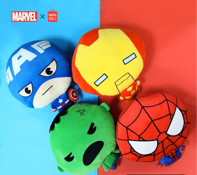 Marvel Avengers Superhero Plush Toy Miniso Shopee Philippines
