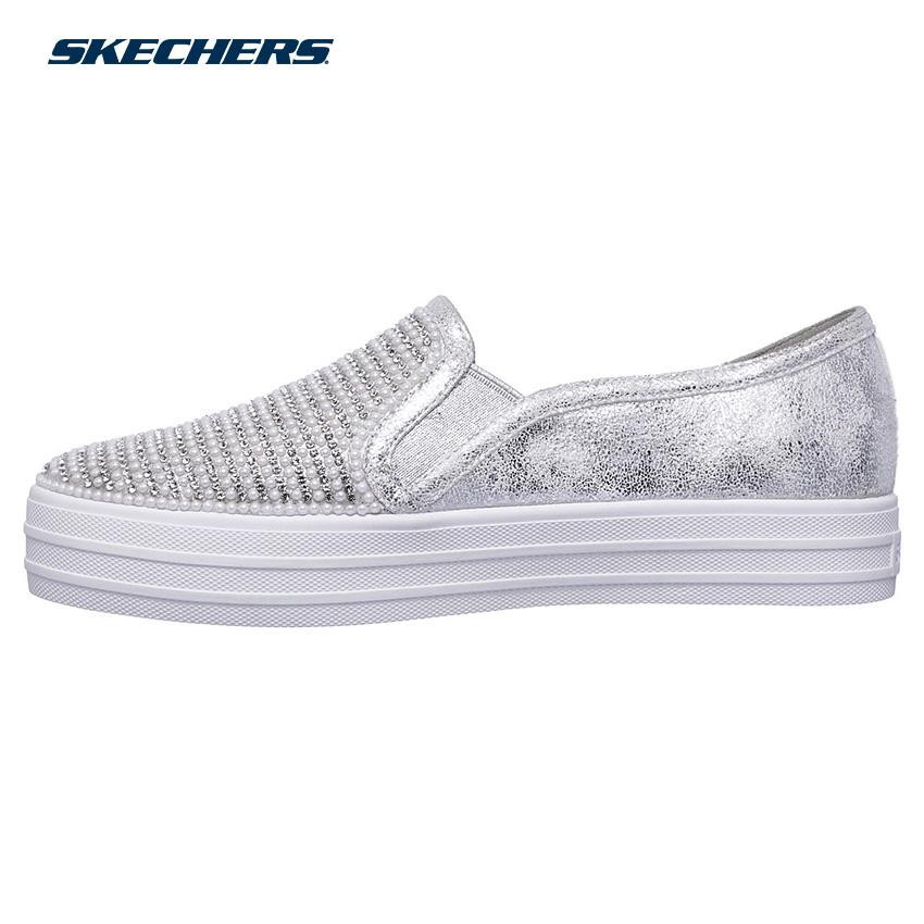 skechers double up shiny dancer