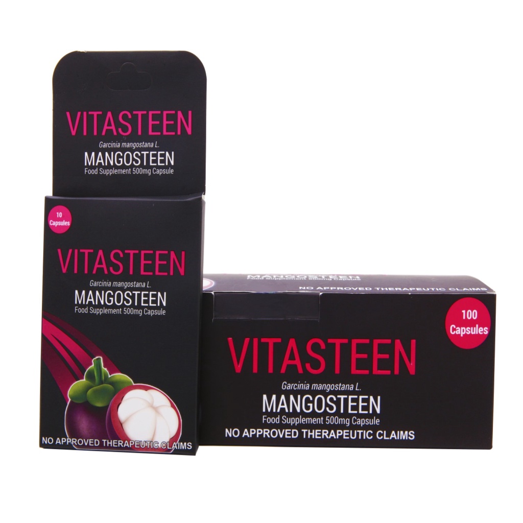 Vitasteen Mangosteen Food Supplement Box of 100's Capsule 500mg