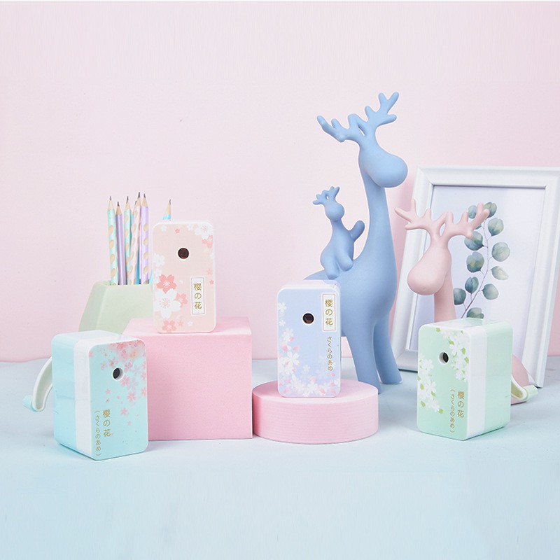 Pencil Sharpener Chakura Pattern Pencil Sharpener Robot Sharpener Fancy