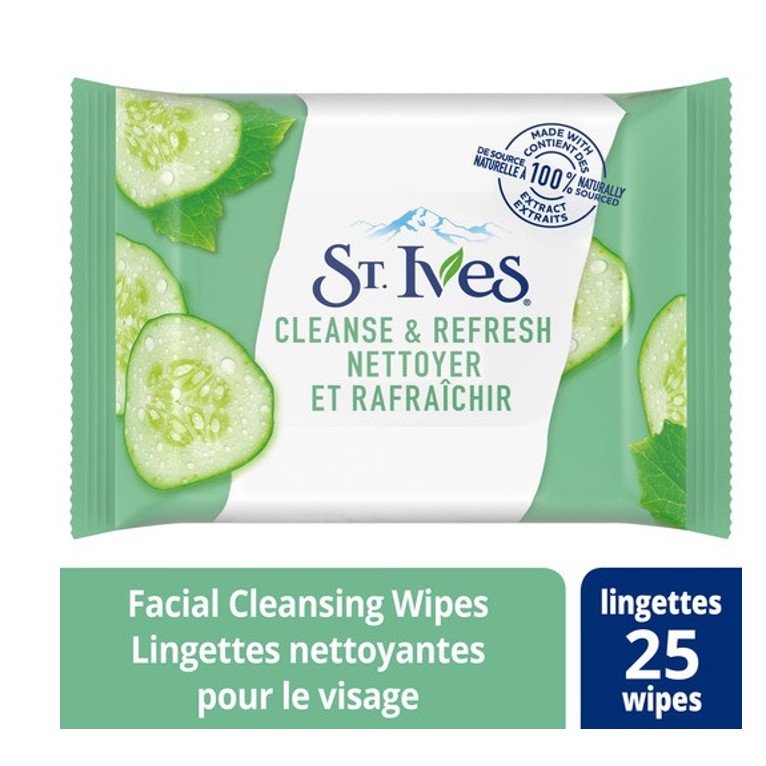 st ives makeup remover wipes