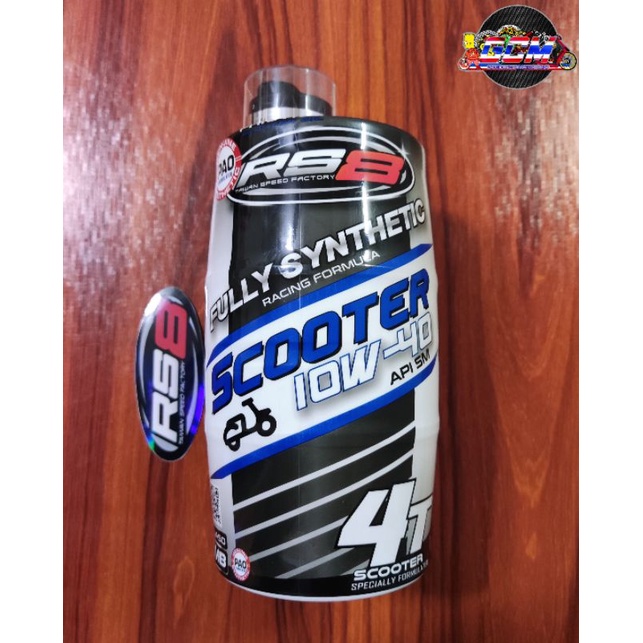 RS8 Scooter Oil 10W40 1L Shopee Philippines
