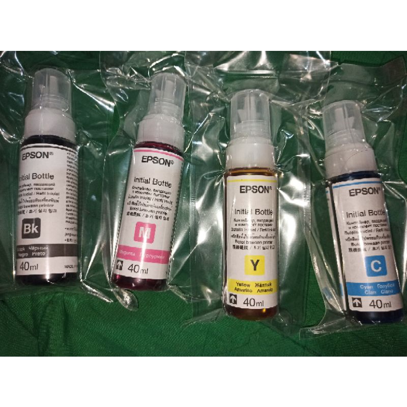 Epson Initial Ink 40ml Set Cmyk Shopee Philippines 8897