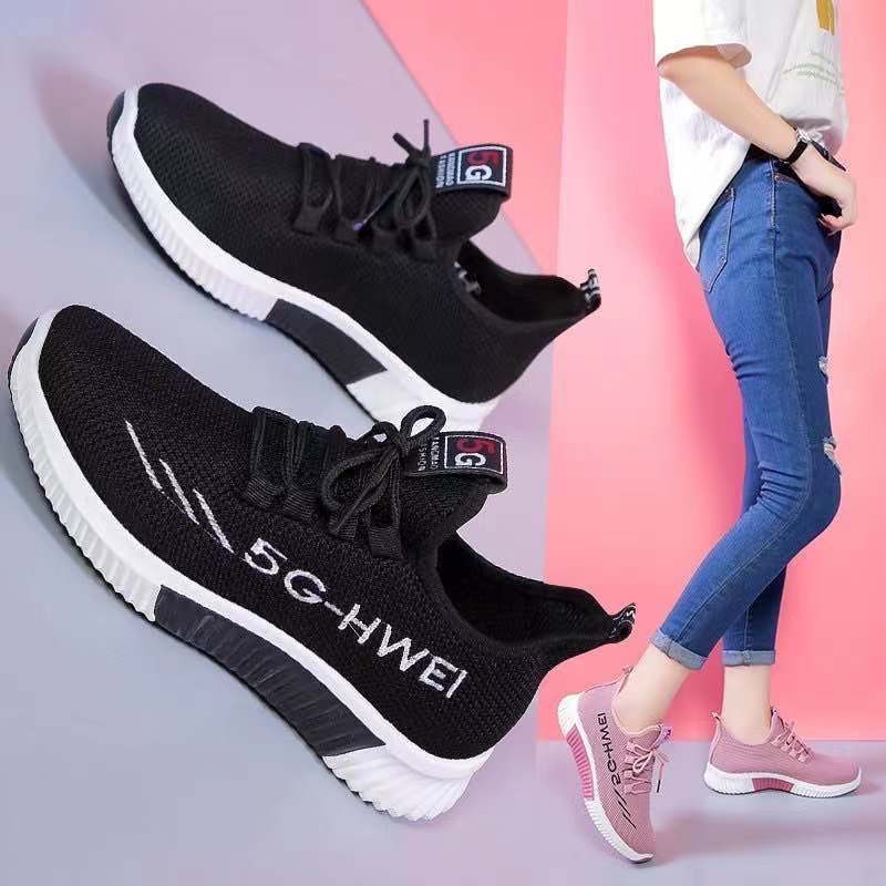 2021 Huawei 5g Bestseller Womens Rubber Breathable Sneakers Shoes 5g Shopee Philippines 4877