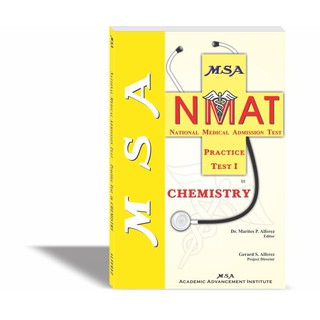 MSA NMAT Practice Test in Chemistry (Authentic / Brand New)