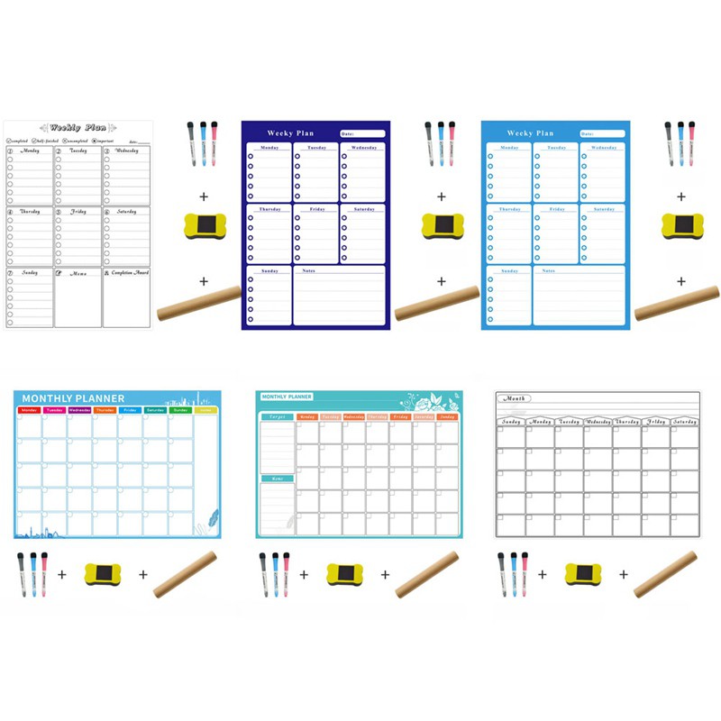 dry erase board set