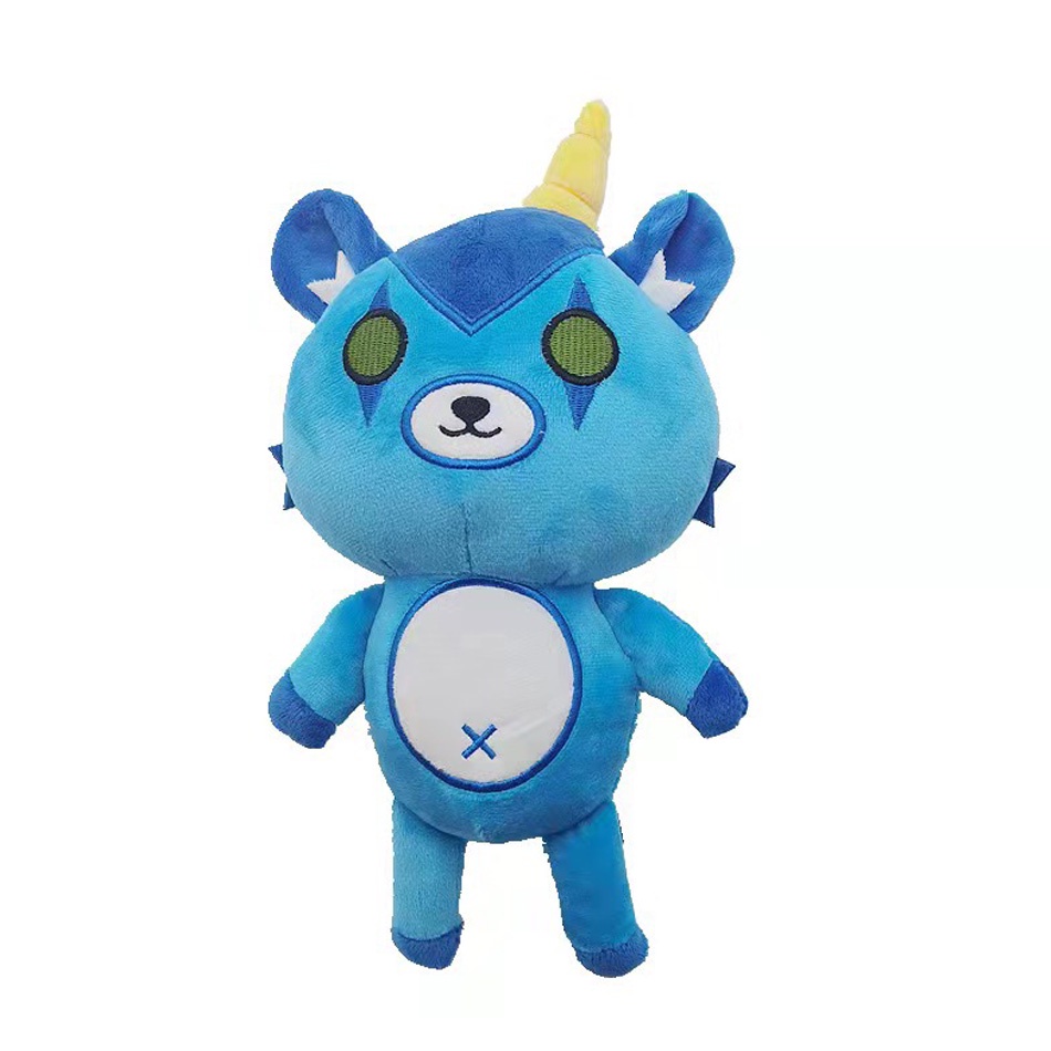 25cm Funneh Plush Toy Its The Krew Merch Teddy Bear Cartoon Itsfunneh Stuffed Animal Soft Plushie Doll For Kid Children #2