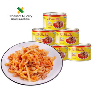 EQGS ChaoSansi Bamboo Shoots made from Gulong foods 198g/Can Famous Chinese Food Brand