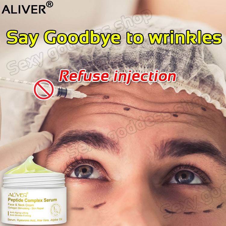 Aliver antiwrinkle cream 30g,remove nasolabial folds&crow'sfeet