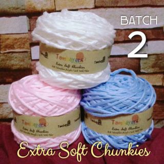 YARN: Extra Soft Chunkies - Batch 2 (Thick, Chunky, Milk Yarn)