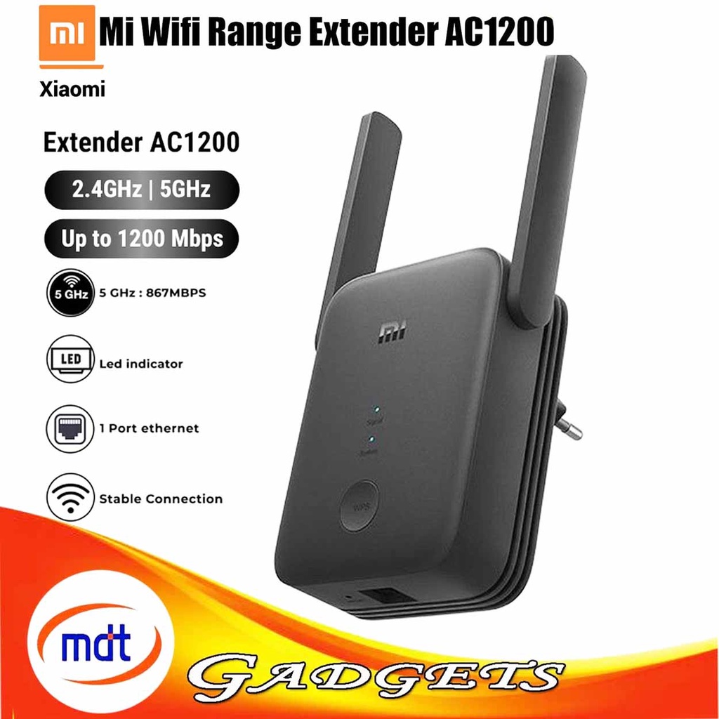 Xiaomi RA75 Mi WiFi Range Extender AC1200 | Shopee Philippines