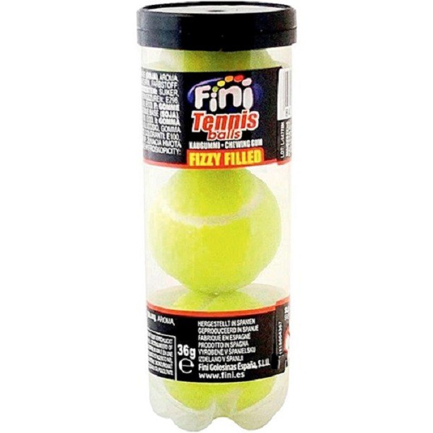 Fini Tennis Ball Sour Bubble Gum 45g Shopee Philippines 8164