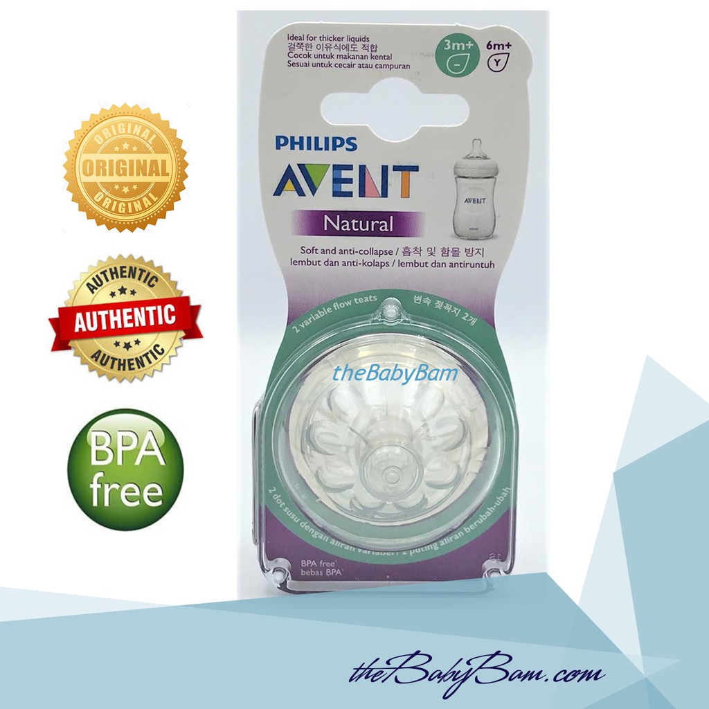 avent nipples 3m 