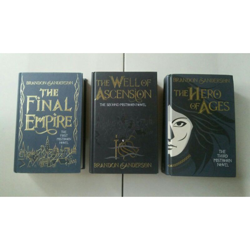 The Mistborn Trilogy 10th Anniversary Edition By Brandon Sanderson Shopee Philippines