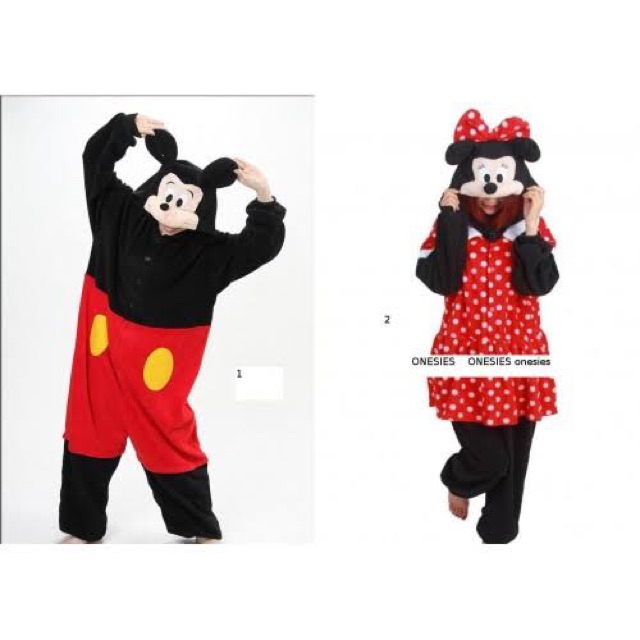 mickey mouse footie pajamas