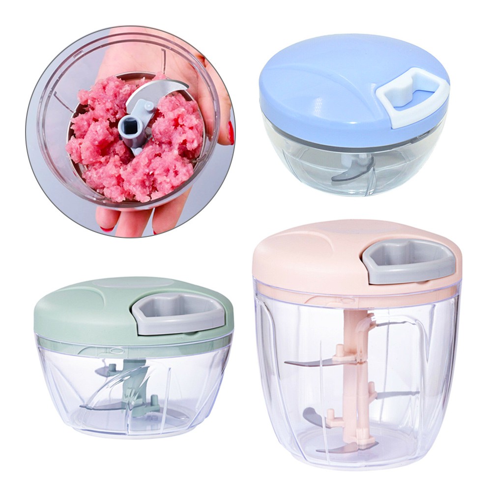 Manual Food Chopper Home Vegetable MultiFunction Processor Meat