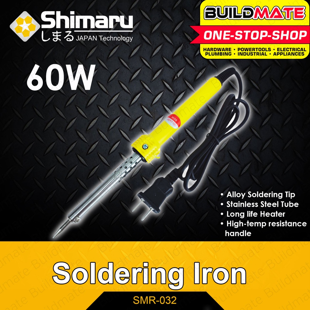 SHIMARU JAPAN Stainless Steel Soldering Iron 60W 100 ORIGINAL